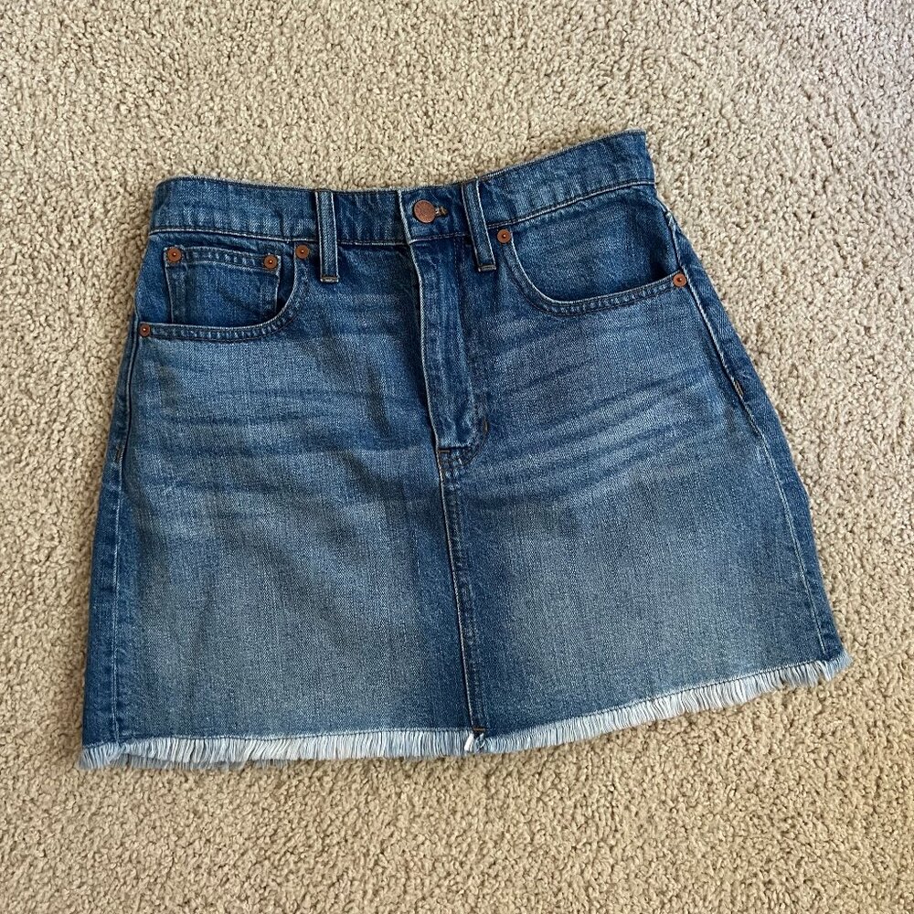 Madewell Demin Skirt